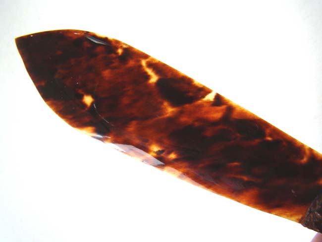 A wonderful Victorian tortoiseshell letter opener mounted with the head of a baby alligator — image 2